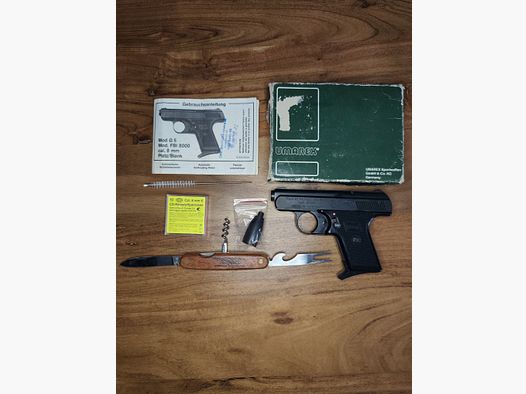 RECK Perfecta  Mod.FBI 8000 Kompletes Sammler - Set +CS Gas+Taschenmesser