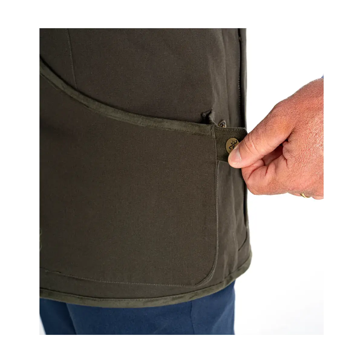 Chaleco Browning Norfolk Verde Oscuro, imagen 4 de 8