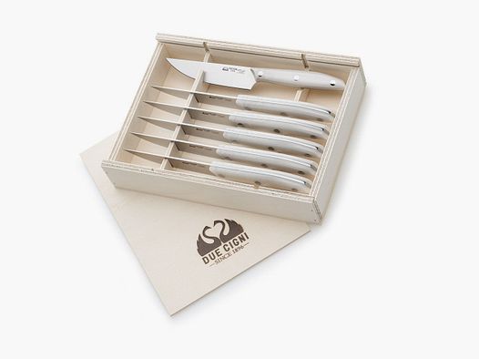 Messer 1896 Steakmesser Set POM Wei¤
