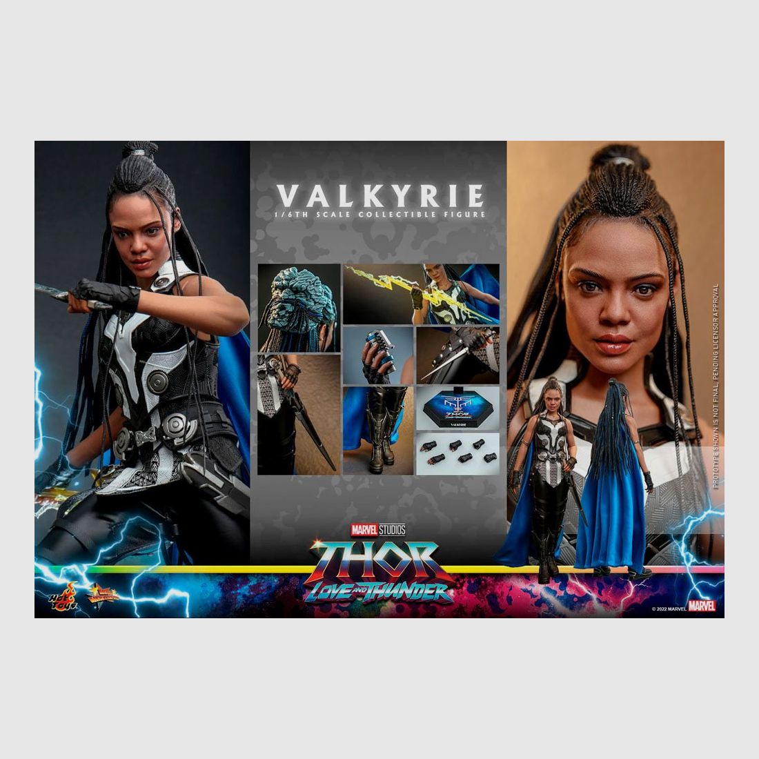 Thor: Love and Thunder Masterpiece Actionfigur 1/6 Valkyrie 28 cm | 43202