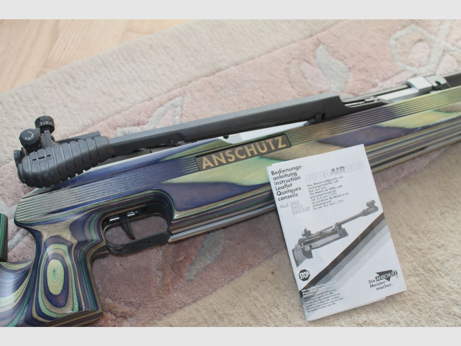 Luftgewehr anschütz super air 2002