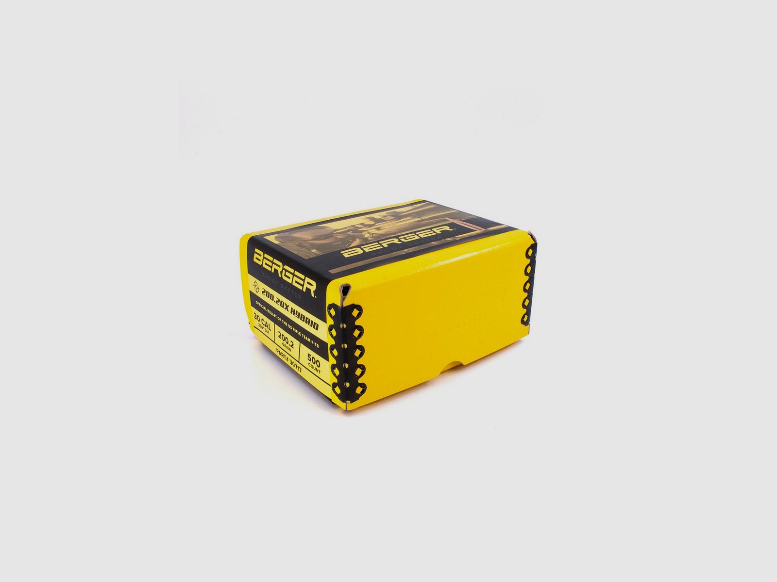 BERGER GESCHOSSE 30 (.308) 200.20X gr HYBRID TARGET QUANTITÄT PACK 500 STK, Bild 2 von 2