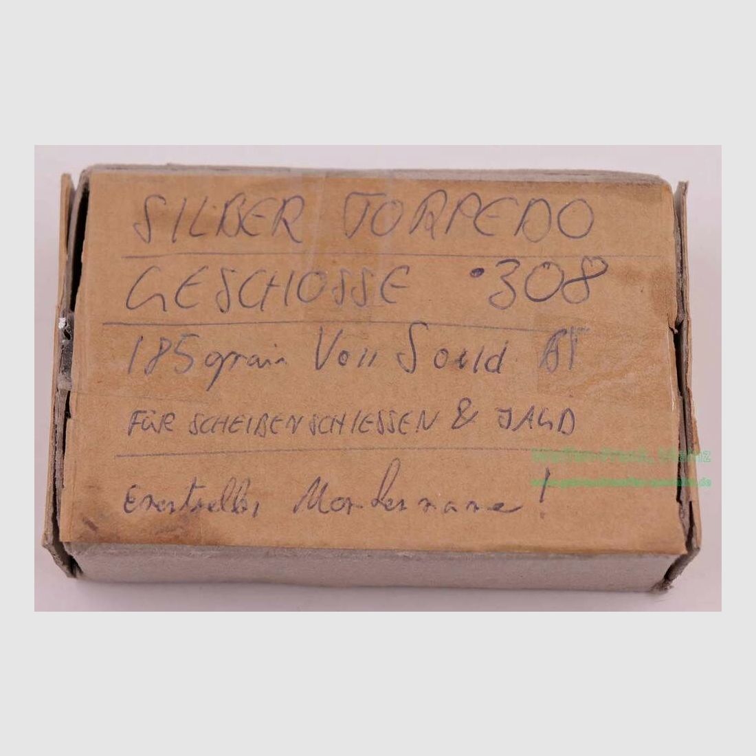 Vari produttori di proiettili per fucile, parziale .307, 185gr., senza piombo