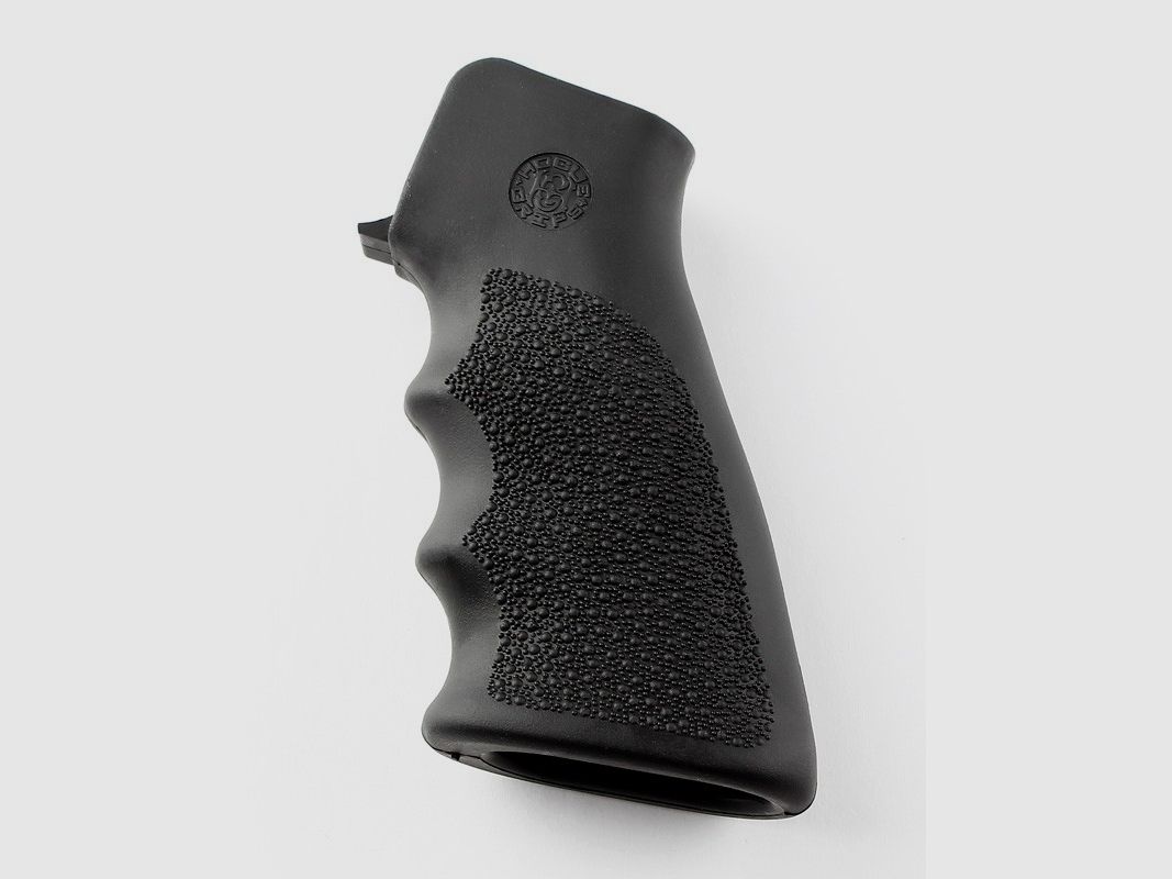HOGUE Griff f. XR/AR15 Soft Rubber/Fingerrillen, billede 1 af 2