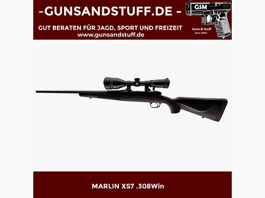 MARLIN XS7 .308 Win + HAWKE ZF 3-9×56