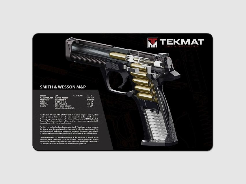 Unterlegmatte Smit & Wesson M&P - 3D
