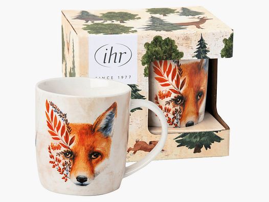 Taza de café zorro