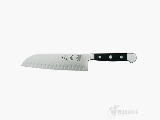 Güde Santoku Alpha with Hollow Edges