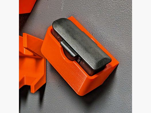 Soporte magnético para cargadores de rifles Steyr SM12 / CL2 / Scout para armario de armas - accesorios para el armario de armas