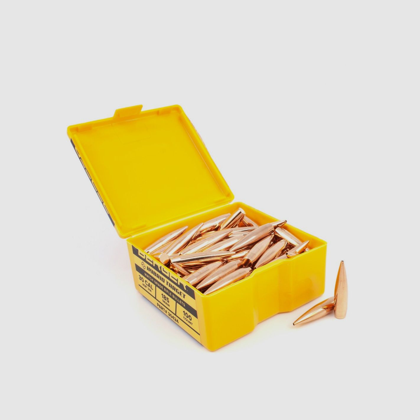 BERGER GESCHOSSE 30 (.308) 185gr HYBRID TARGET 100 Stk, Bild 3 von 3
