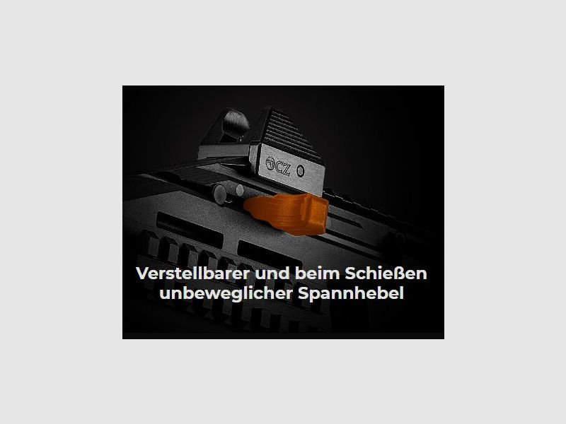 Ceská Zbrojovka Selbstladebüchse CZ Scorpion Evo 3 - 9mm Luger - mit Kompensator