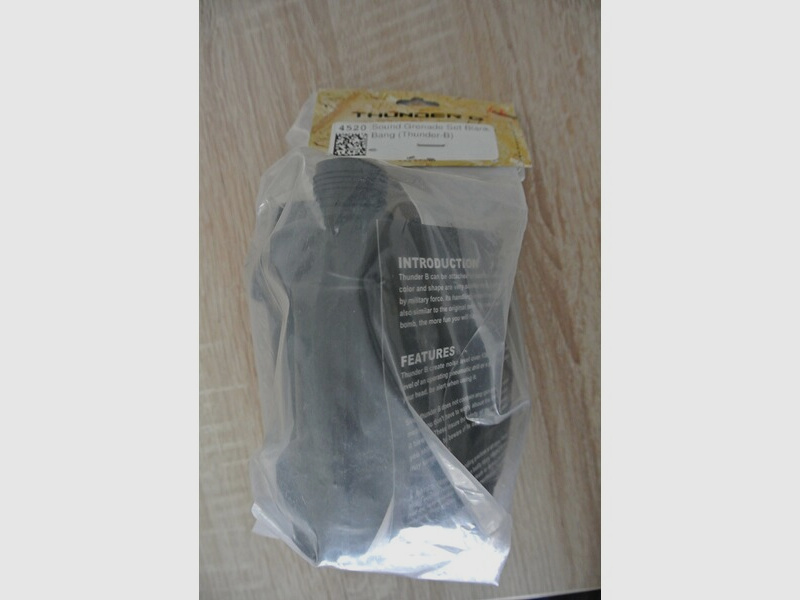 Shock Grenade Shell 3pcs Thunder-B Ersatzhülsen für Granaten Schwarz