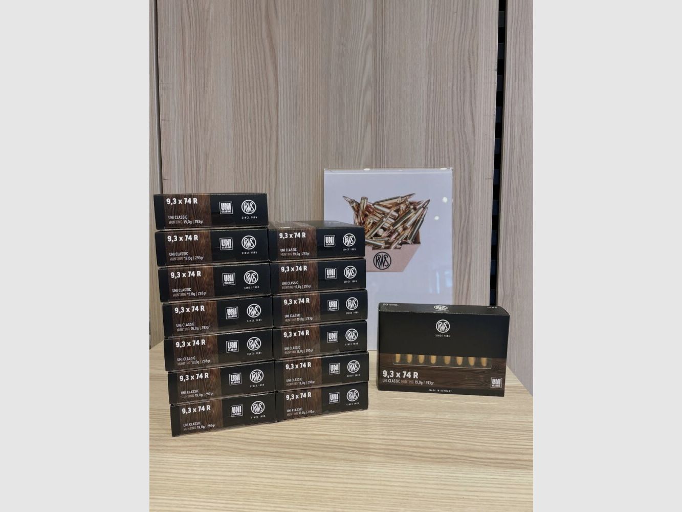 RWS MUNITION Kal. 9,3x74 R UNI CLASSIC 19g