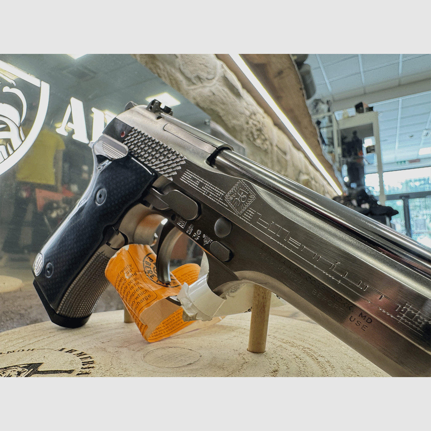 NUOVA – PISTOLA – BERETTA MOD. BILLENNIUM SERIE LIMITATA cal. 9×21, immagine 5 di 9