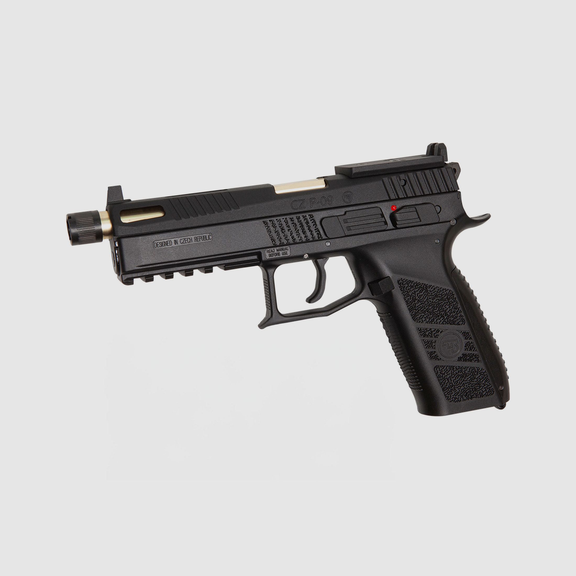 CZ 75 P-09 Optic Ready inkl. Koffer schwarz 6mm - Airsoft Co2 BlowBack