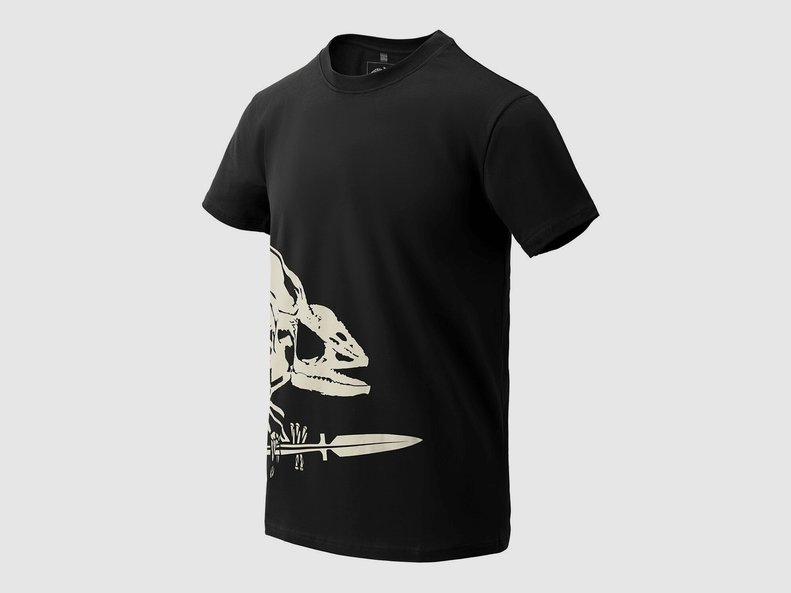 T-SHIRT – HELIKON-TEX – VOLLE KÖRPER-SKELETT | Baumwolle | Schwarz, Bild 3 von 3