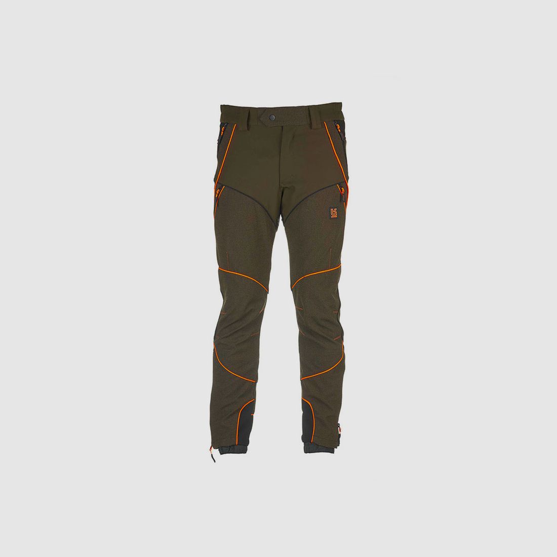PANTS – UNIVERS – HUNTING TECH 6 U-TEX Green/Orange, image 3 of 6