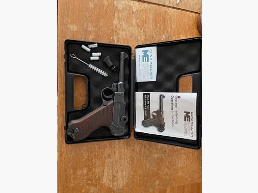 Modell ME P08  Kaliber 9mm P. A. Knall von Cuno Melcher