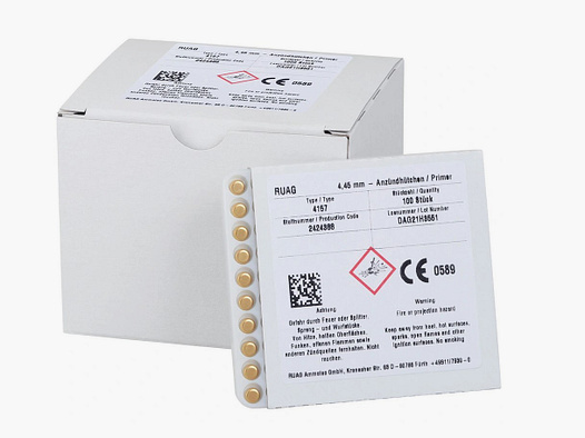 Cartucce per fucile Zündhütchen 4157 Small RWS