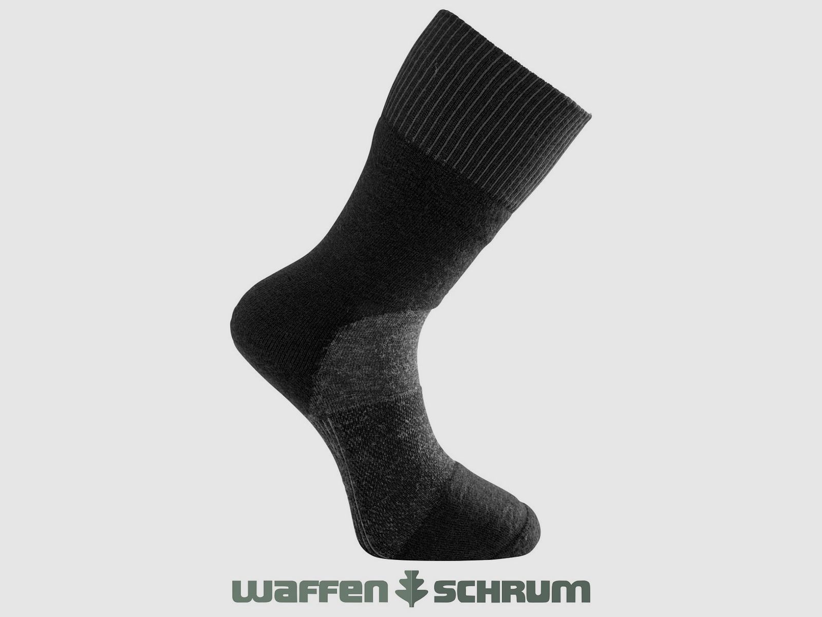Woolpower Socke Skilled Classic 400g Darkgrey-black