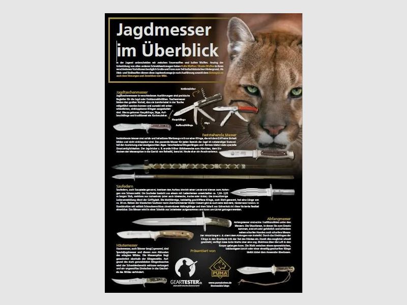 PUMA Kalte Waffen Poster
