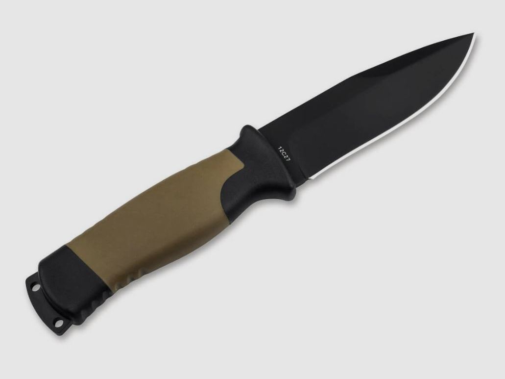 Böker coltello a lama fissa Desertman con fodero in Kydex, immagine 2 di 3