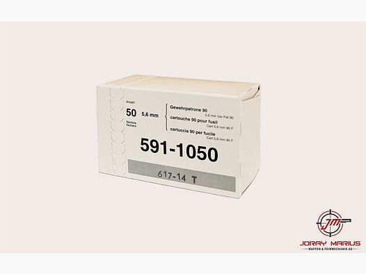 5,6mm GP90 Sammlermunition, 50-Schuss