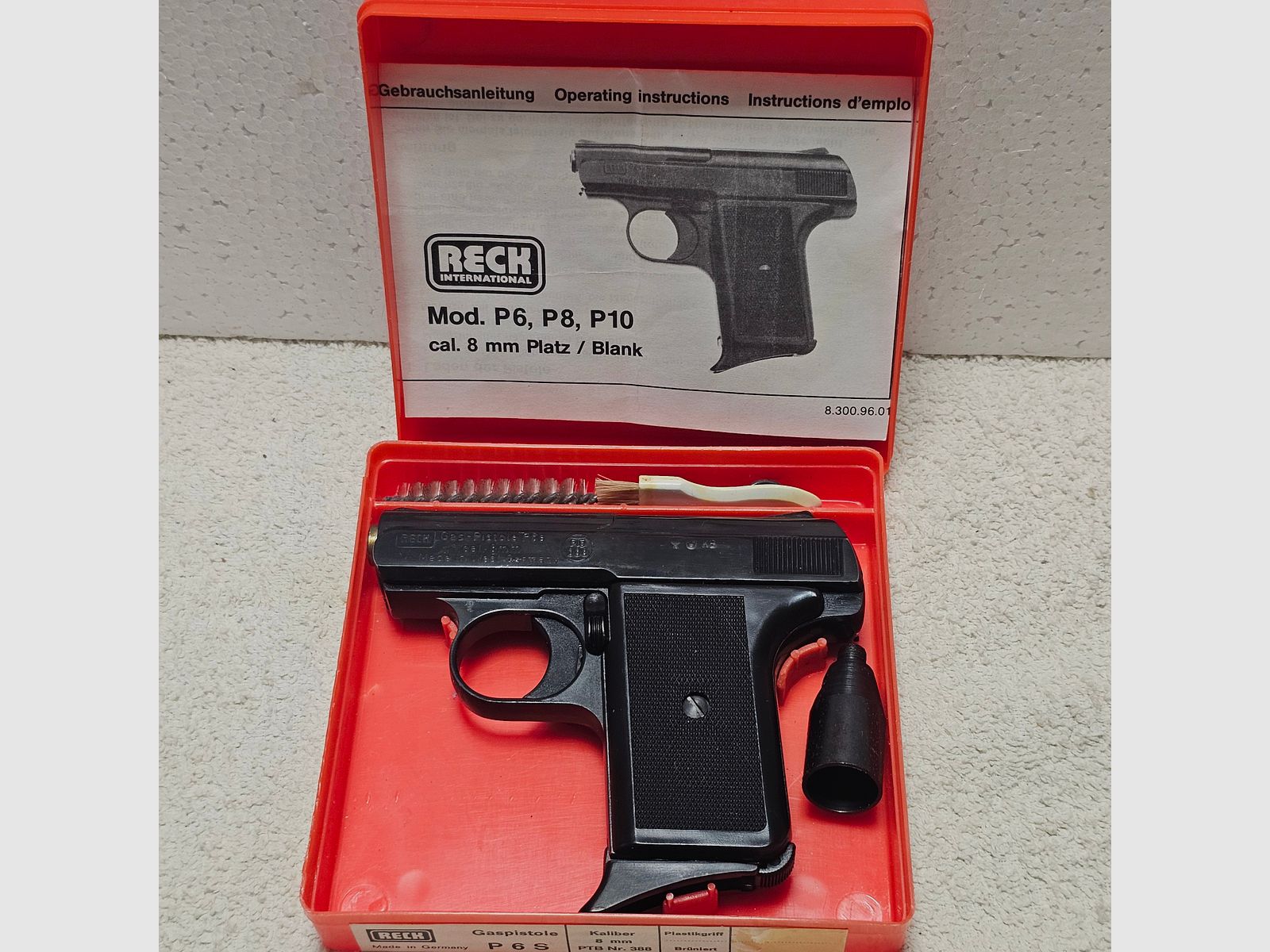 Schreckschusspistole Reck Modell P6s