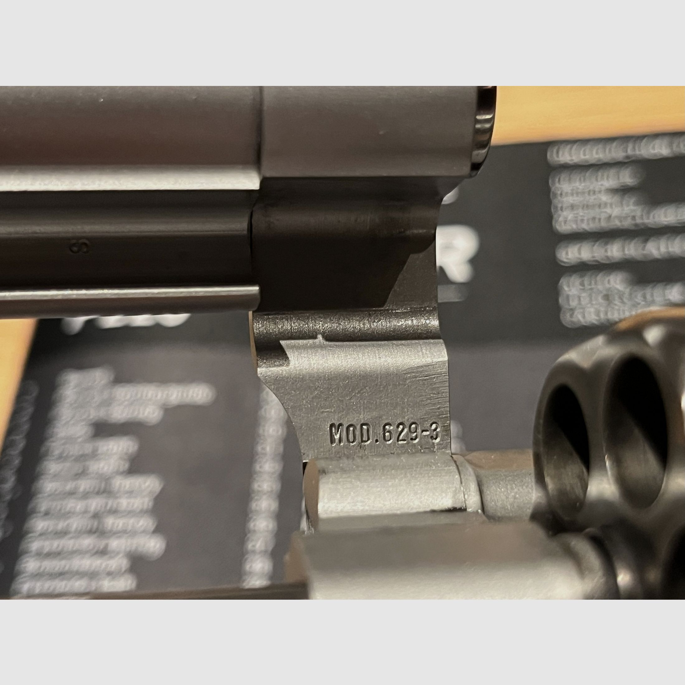 Smith Wesson 629 Revolver 6,5" 629-3 elegante messa a punto meno di 200 colpi