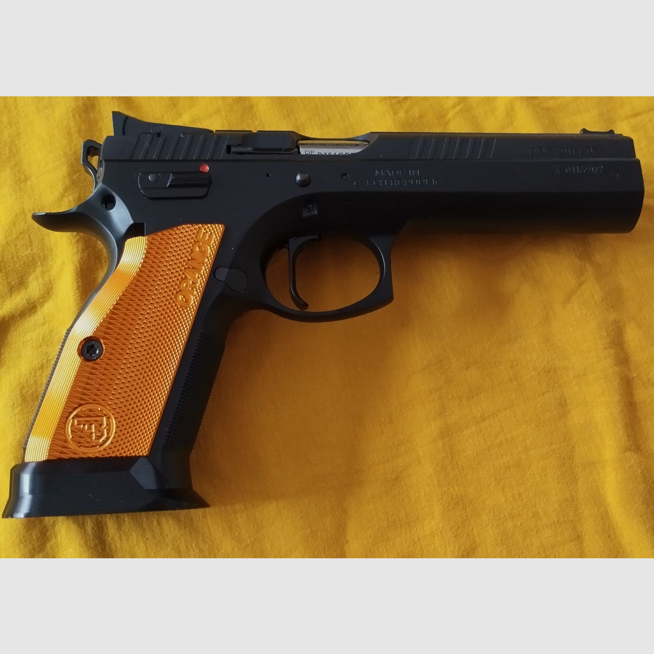 CZ TS Orange .40 S&W incl. 9x21 barrel swap TSO New