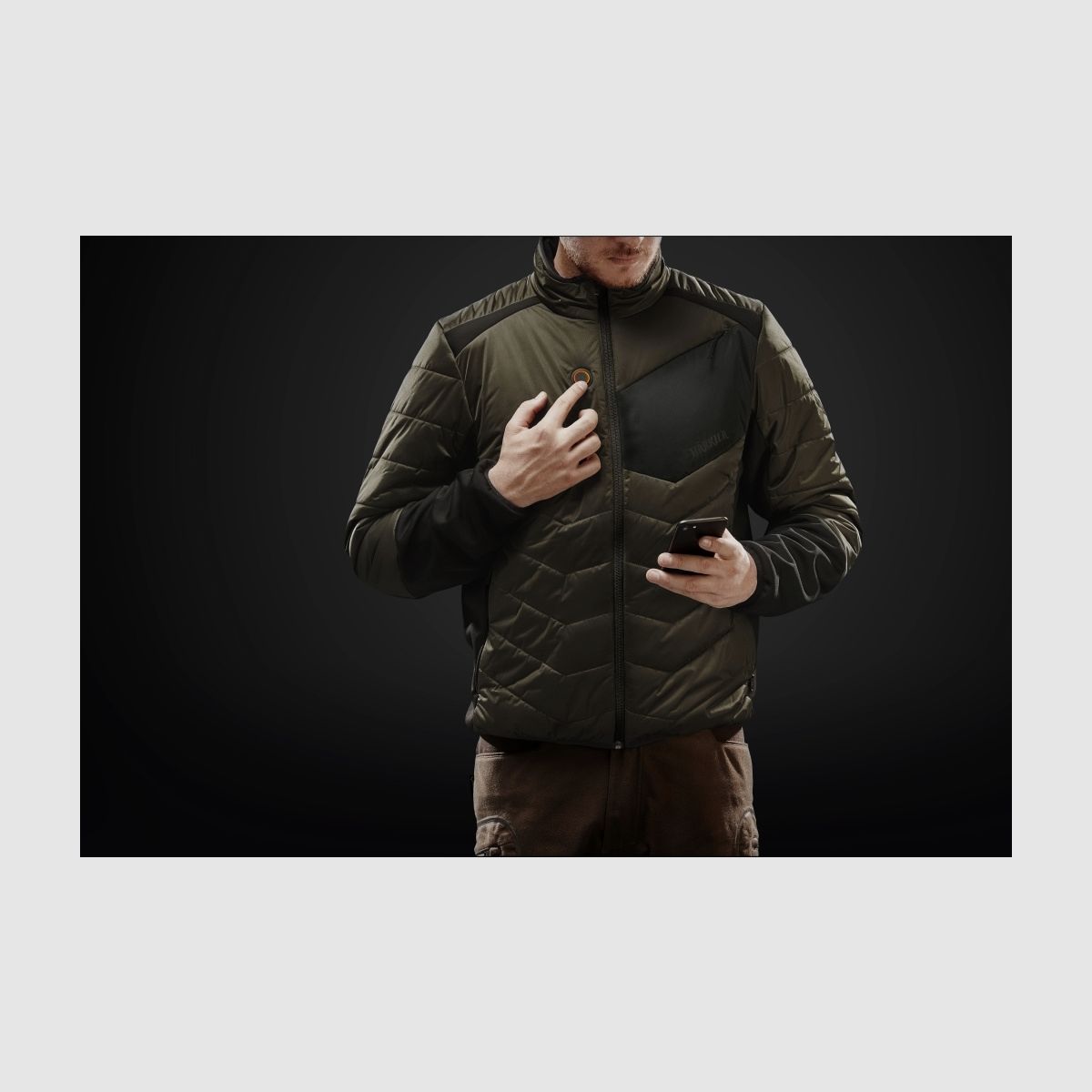 HÄRKILA Heat Jacke Willow Green/ Black