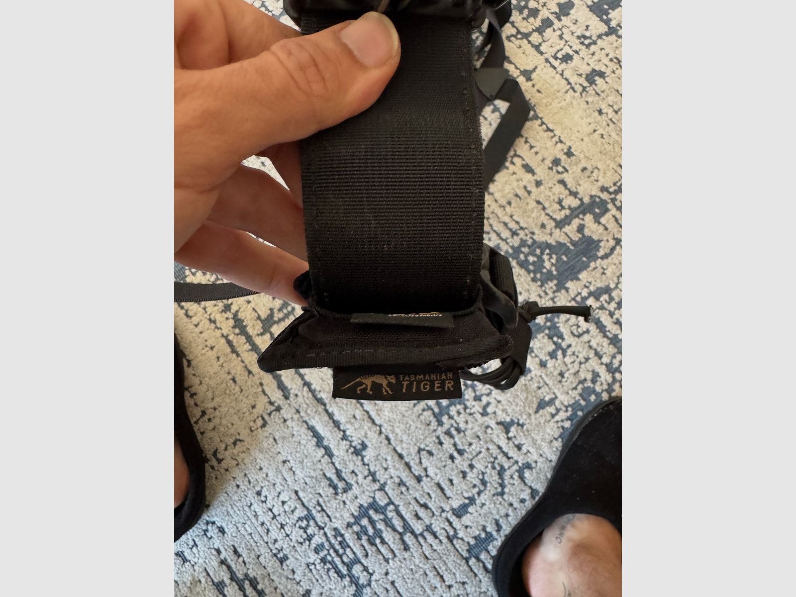 Tasmanian Tiger TT Warrior Belt MK IV + Hosenträger Schwarz
