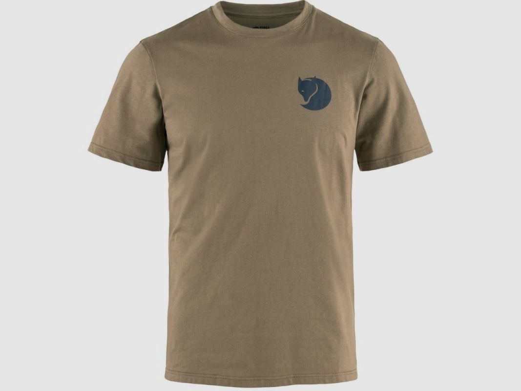 Fjällräven Herren T-Shirt Walk With Nature Ockerbraun S