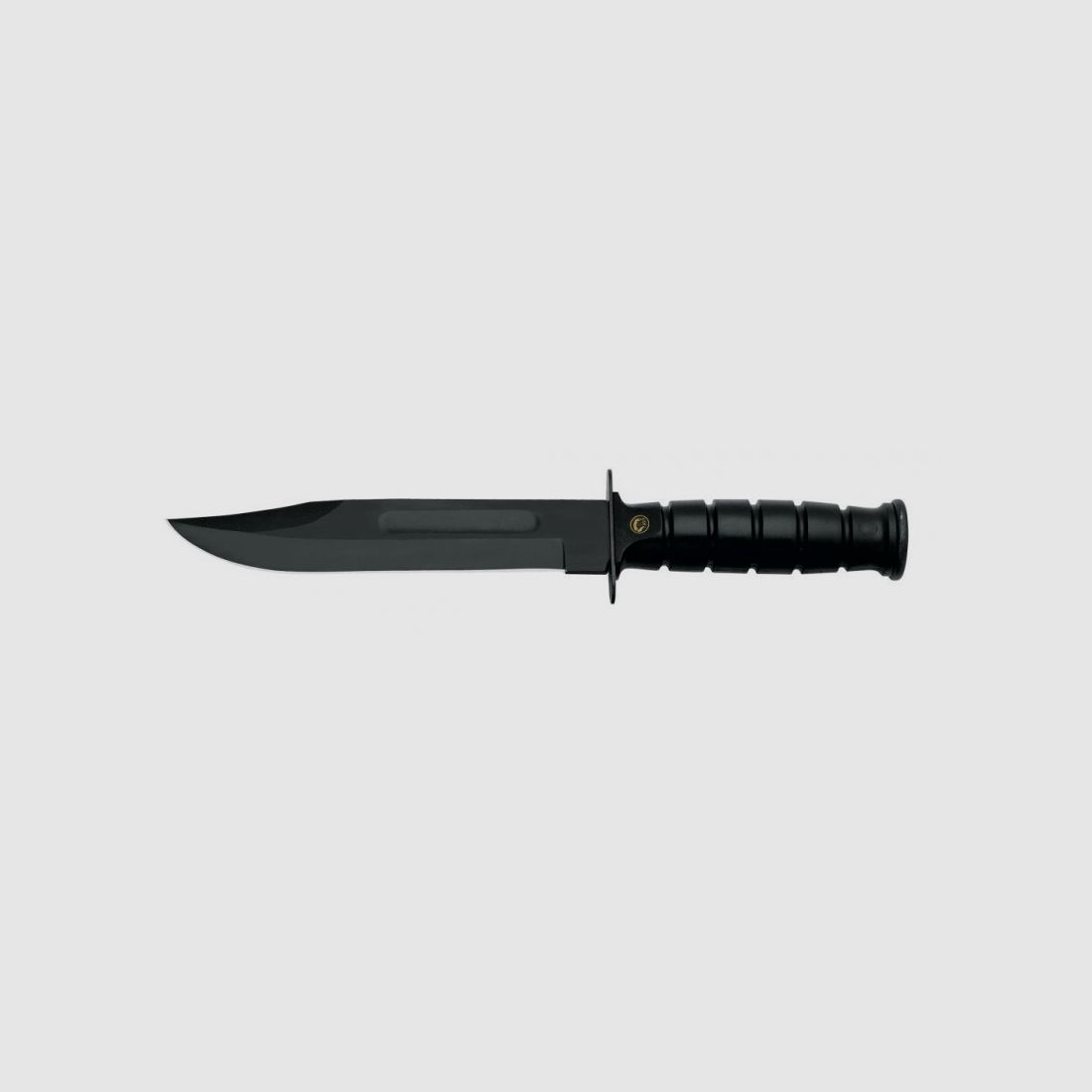 Feststehendes Messer schwarz Modell Military Art. 691/18 FOX, Bild 2 von 3