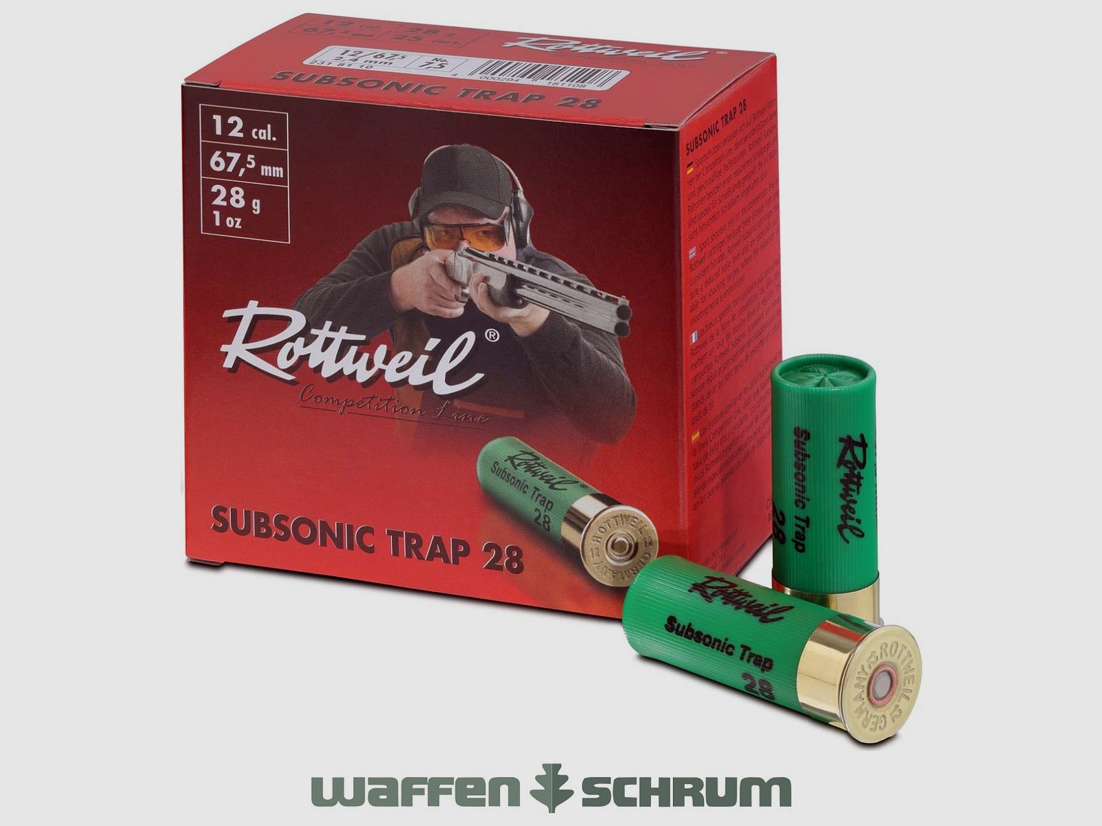 Rottweil Special Subsonic Trap 28 12/67,5 2,4mm - 28g
