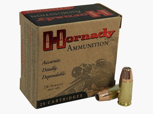 Hornady Custom 9mm Luger 147GR XTP 25 patronen