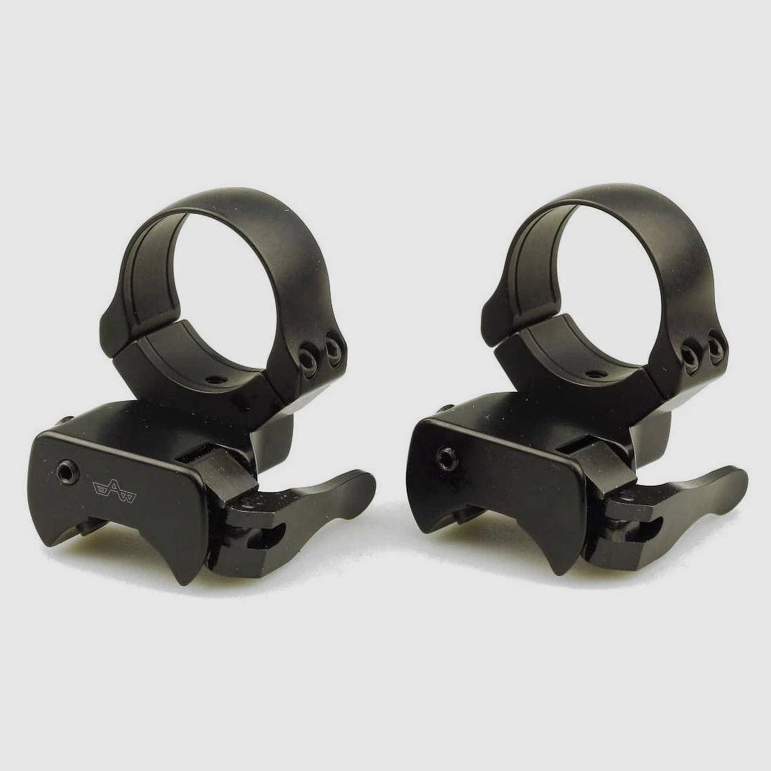 Montagen APEL Modell BLASER Stahl – 34mm. niedrig BH17.5, Bild 1 von 3