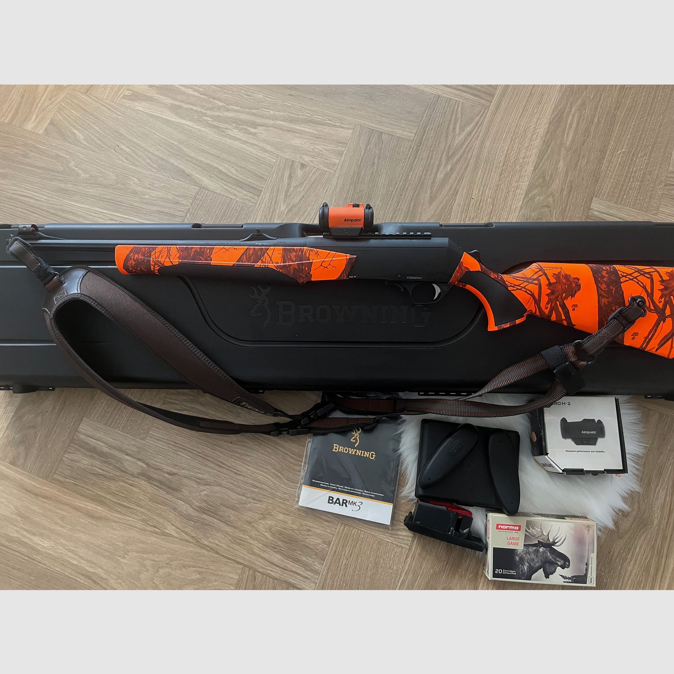 Browning BAR MK3 Tracker HC Fluted in 9.3x62