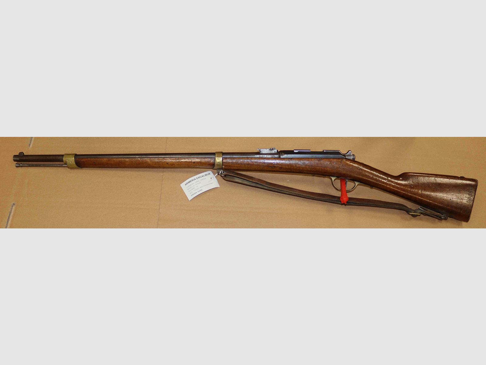 Carabina Gras Saint Etienne Modello 1874/80 Calibro 11 MM, immagine 1 di 12