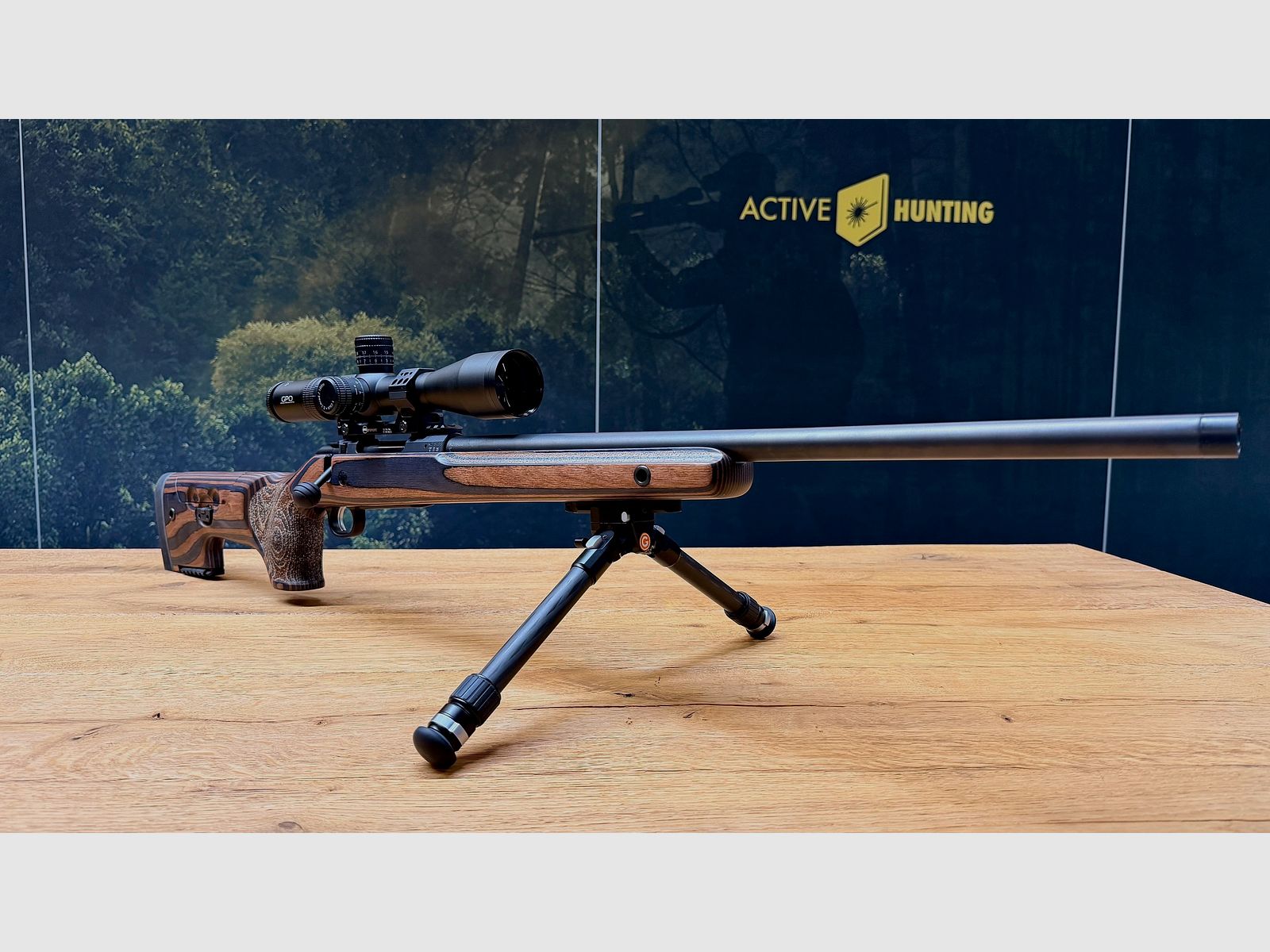 CZ 600+ Range / .308Win / inkl. GPO Spectra 6x 4,5-27x50i & MAK Blockmontage mit Vertikalhebel & Gunwerks Elevate Bipod
