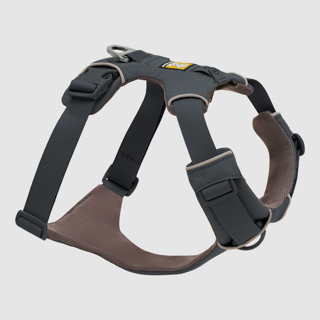 Ruffwear Front Range™ Dog Harness (Size L/XL (chest 81-107 cm) – Basalt Gray), image 3 of 7