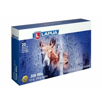 Munición LAPUA .308 Win MEGA 9,7 g