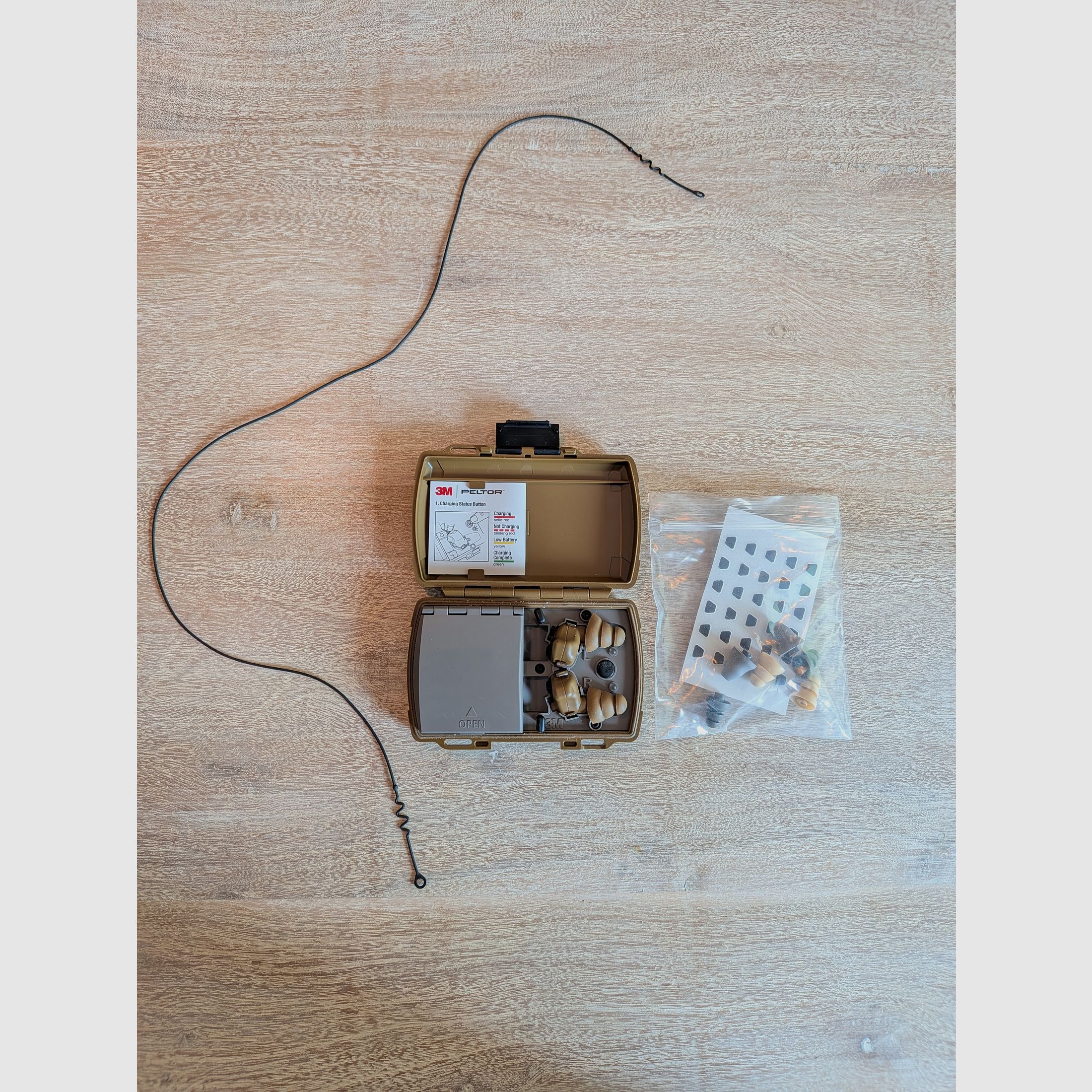3M™ PELTOR™ elektroniczne zatyczki do uszu, brązowe, TEP-300 EU CY