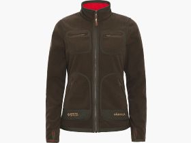 Härkila Kamko Fleecejacke Dames Bruin/Rood L