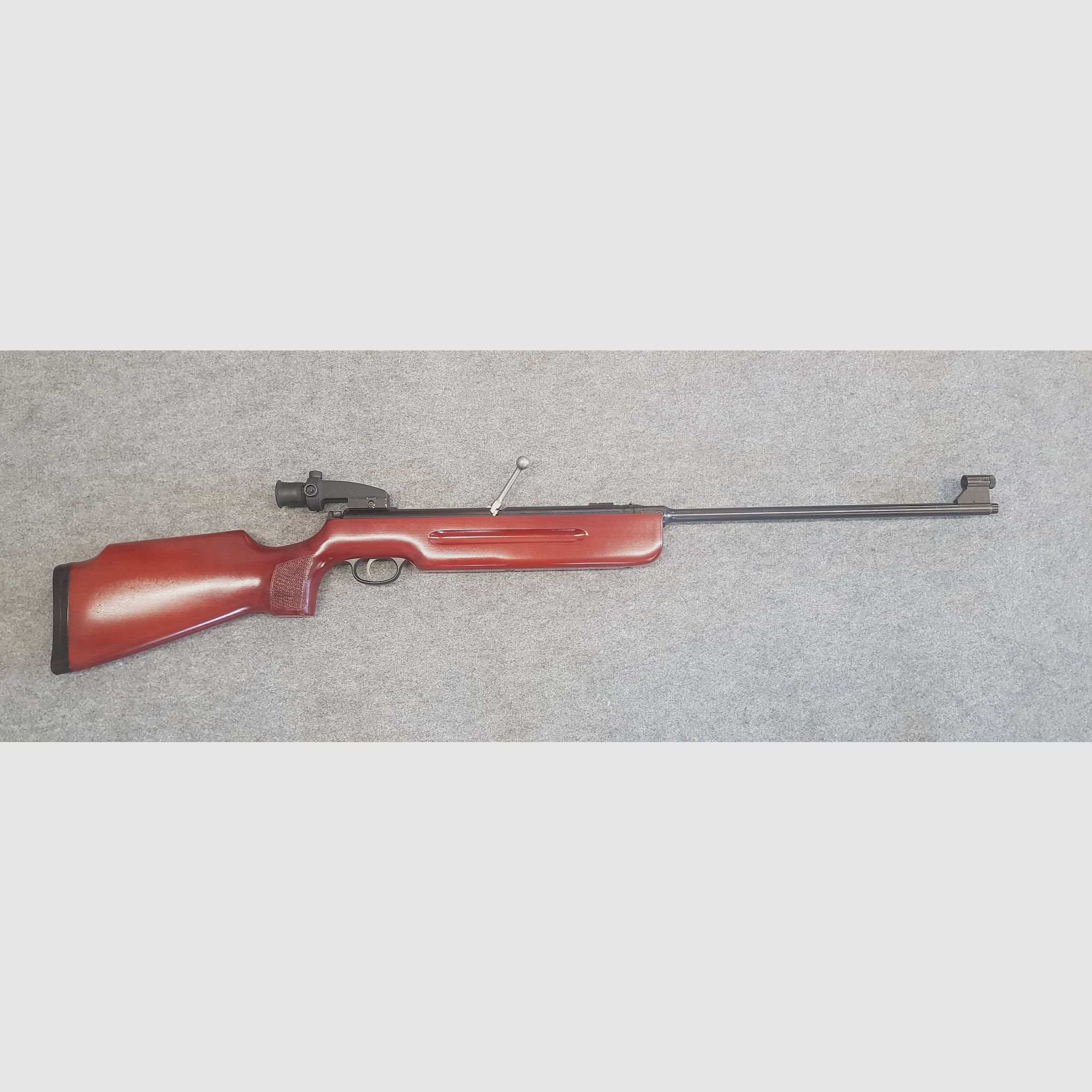 Q1 Schräger Korntunnel Halter Haenel Mod. 311  mit Feinabzug und Diopter Durchlader cal. 4,5mm Diabolo