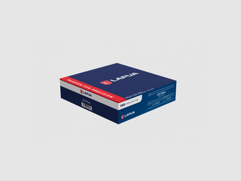 LAPUA HÜLSE 223REM - 100 STÜCK - BOXED