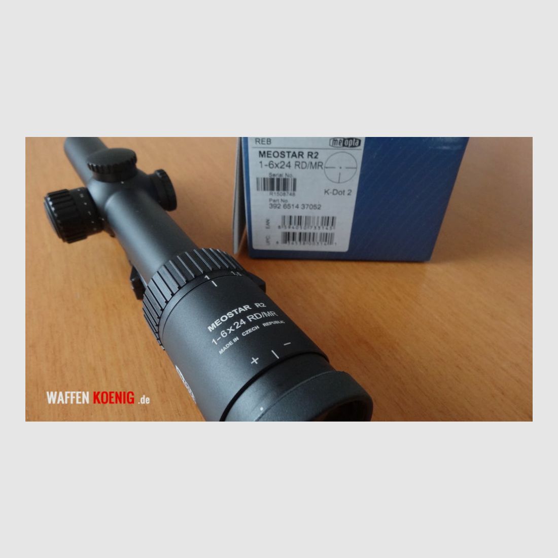 Meopta MEOPTA, SCOPE 1-6X24 MEOSTAR R2 WITH RAIL