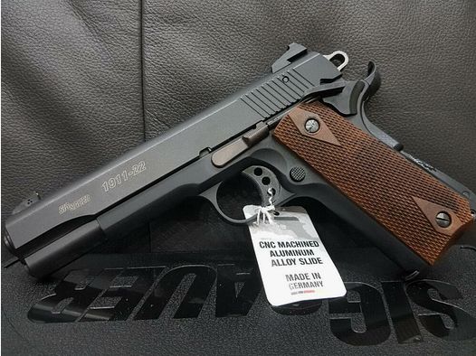 SIG Sauer	 SIG Sauer 1911-22 .22lr Schwarz