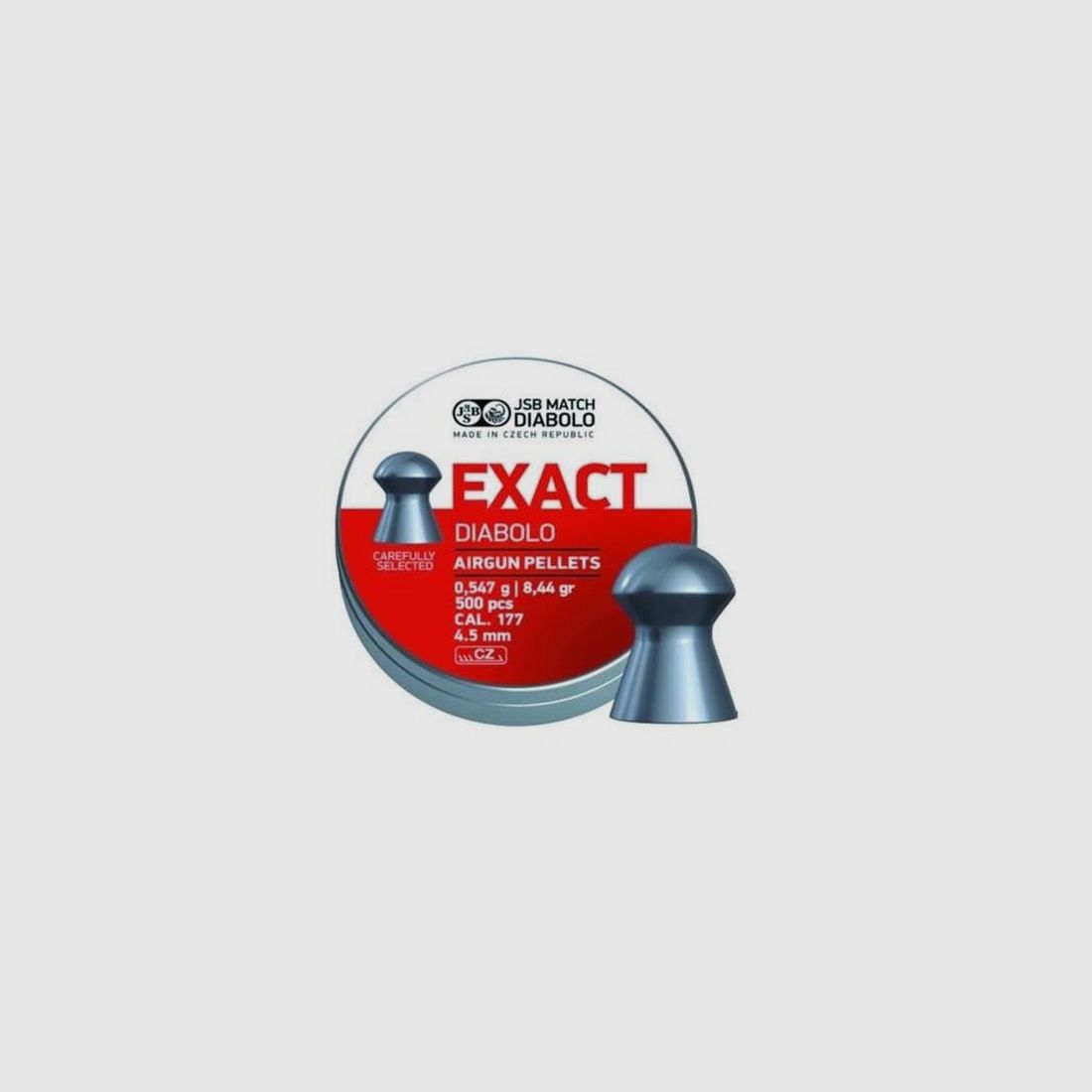 JSB PIOMBINI EXACT DIABOLO Kal. 4,51 0,547 g. 500 Stk.