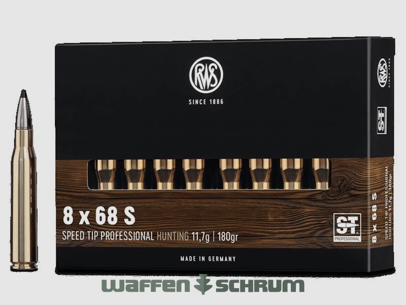RWS 8x68S Speed Tip Pro 11,7g - 180gr